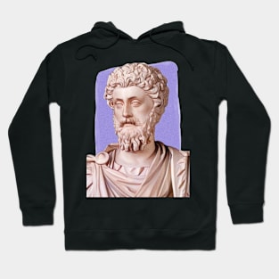 Roman Emperor Marcus Aurelius illustration Hoodie